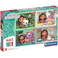 Domek Gabi Supercolor 4 w 1 puzzle - Clementoni