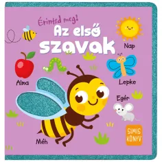 Dotknij! Książeczka dla niemowląt z pierwszymi słowami