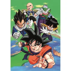 Dragon Ball Z Wojownicy w akcji 1000 elementów compact puzzle – Clementoni zdjęcie 2