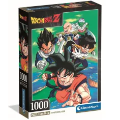 Dragon Ball Z Wojownicy w akcji 1000 elementów compact puzzle – Clementoni