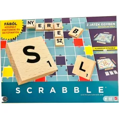 Drewniane Scrabble Original i Gra 2w1 - Mattel