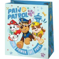 Duża, ekskluzywna torba prezentowa z motywem Psi Patrol o wymiarach 27x14x33 cm