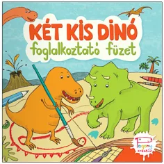 Dwa małe dinozaury zeszyt edukacyjny - Pagony zdjęcie 1