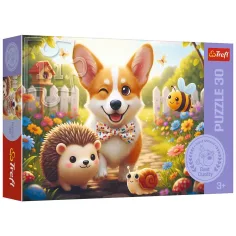 Puzzle z Corgi na jeden dzień 30 elementów - Trefl