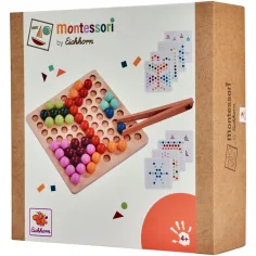 Eichhorn: Montessori Zabawka edukacyjna z kulkami do układania