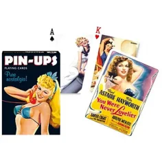 Ekskluzywna gra w rummy - Pin-ups 1x55 kart - Piatnik
