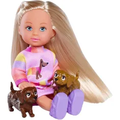 Evi Love: Lalka Évi z dwoma szczeniakami - Simba toys zdjęcie 3