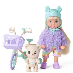 Evi Love: Teddy Bike – Rowerowy zestaw do zabawy - Simba Toys zdjęcie 2