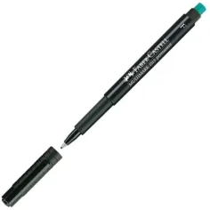 Faber-Castell: Multimark alkoholowy marker 0,6mm czarny