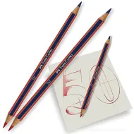 Faber-Castell: Zestaw 2 sztuk ołówków czerwono-niebieskich
