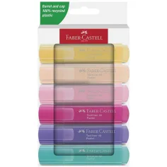 Faber-Castell: 1546 Marker w pastelowych kolorach zestaw 6 szt.