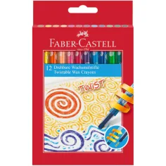 Faber-Castell: Zestaw kredek olejowych Twist 12 szt.