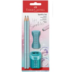 Faber-Castell: SPARKLE zestaw przyborów piśmienniczych 4 szt. w różnych wersjach 1 szt. zdjęcie 2