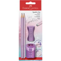 Faber-Castell: SPARKLE zestaw przyborów piśmienniczych 4 szt. w różnych wersjach 1 szt. zdjęcie 3
