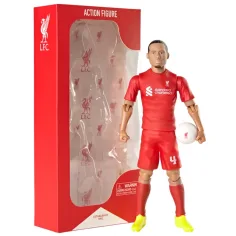 Figurka akcji piłkarza, 20 cm - Liverpool, Van Dijk w koszulce nr 4