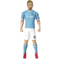 Figurka akcji piłkarza, 20 cm - Manchester City, w koszulce De Bruyne 17