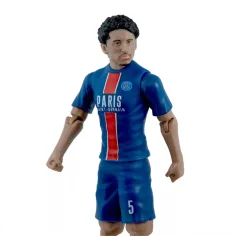 Figurka akcji piłkarza, 20 cm - PSG, Marquinhos w koszulce z numerem 5 zdjęcie 3