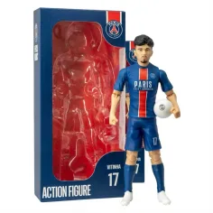 Figurka akcji piłkarza, 20 cm - PSG, Vitinha w koszulce z numerem 17 zdjęcie 1