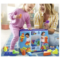 Fisher Price: Gigantyczny zestaw klocków konstrukcyjnych 150 elementów - Mega Bloks zdjęcie 3