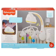 Fisher-Price: Uspokajające Chmurki 2 w 1 z projektorem i dźwiękiem - Mattel