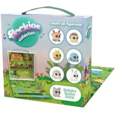 Flockies: Pudełko kolekcjonerskie domek z figurką myszy, seria 4 zdjęcie 2