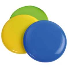 Frisbee do rzucania pełne 24 cm - D-Toys