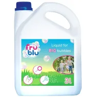 FruBlu: Płyn do robienia baniek mydlanych do dużych baniek, uzupełnienie 3L