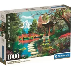 Fuji ogród HQC 1000 sztuk Compact puzzle - Clementoni