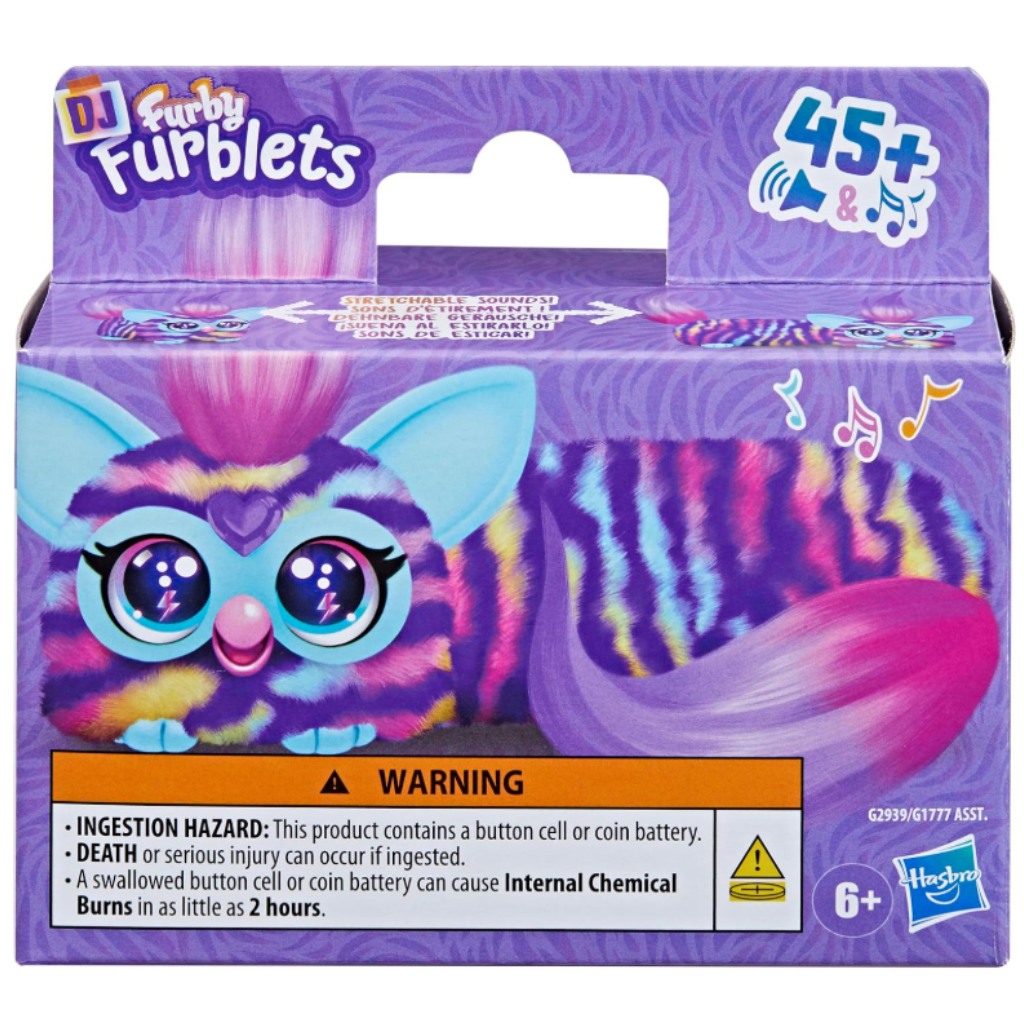 Furby: DJ Furblets Razz-Ma-Tazz interaktywny pluszowy przyjaciel - Hasbro
