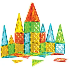 Geomag Magnetic Tiles Gems zestaw klocków magnetycznych 44szt zdjęcie 2
