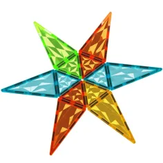 Geomag Magnetic Tiles Gems zestaw klocków magnetycznych 44szt zdjęcie 3