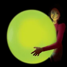 Glowzilla Wubble świecąca piłka-balon w neonowym zielonym kolorze, 75 cm zdjęcie 2