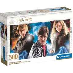 Harry Potter Bohaterowie Hogwartu HQC 500-elementowa układanka - Clementoni