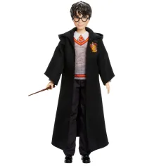 Harry Potter: Harry lalka w szacie z różdżką - Mattel zdjęcie 2