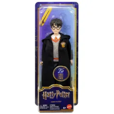 Harry Potter: Harry lalka w szacie z różdżką - Mattel
