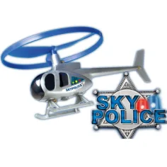Helikopter Policji w Niebie