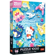 Hello Kitty i przyjaciele 1000-elementowe puzzle premium plus - Trefl