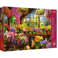 Herbaciana Przerwa Wiosenne Przygotowania 1000 elementów premium puzzle - Trefl zdjęcie 1