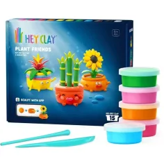 Hey Clay: Przyjaciele roślin kreatywny zestaw modeliny – zestaw 15 sztuk zdjęcie 1