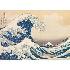 Hokusai - Wielka fala w Kanagawie 1000 elementów puzzle - Clementoni zdjęcie 2
