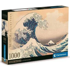 Hokusai - Wielka fala w Kanagawie 1000 elementów puzzle - Clementoni