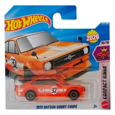 Hot Wheels: 1972 Datsun Sunny Coupé samochód 1/64 - Mattel