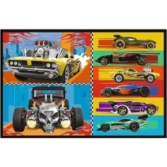 Hot Wheels - 2 x 70 sztuk puzzli - Trefl zdjęcie 3