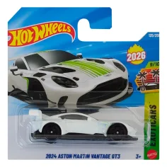 Hot Wheels: 2024 Aston Martin Vantage GT3 biały samochodzik 1/64 - Mattel