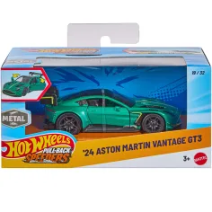 Hot Wheels: 2024 Aston Martin Vantage GT3 samochód do ciągnięcia 1/43 - Mattel