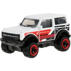 Hot Wheels: '21 Ford Bronco biała mała samochodzik 1/64 - Mattel zdjęcie 1