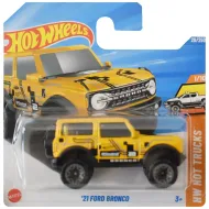 Hot Wheels: ’21 Ford Bronco żółty samochodzik 1/64 - Mattel