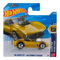 Hot Wheels: '68 Corvette - Gas Monkey Garage samochód 1/64 - Mattel