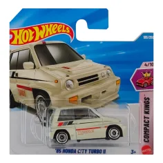 Hot Wheels: '85 Honda City Turbo II biały samochodzik 1/64 - Mattel zdjęcie 1
