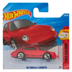 Hot Wheels: '96 Porsche Carrera czerwony samochodzik 1/64 - Mattel